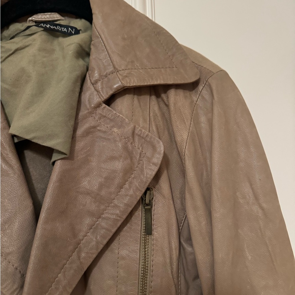 Leather jacket